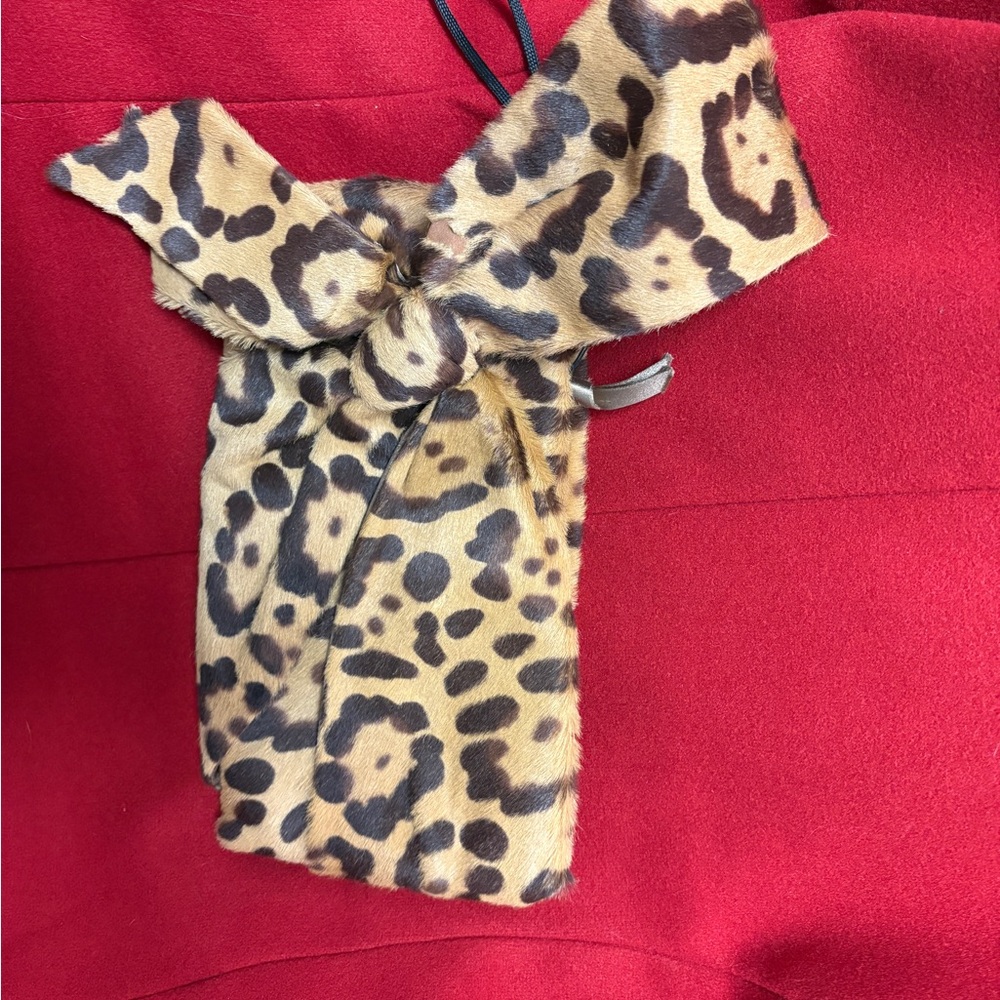 Valentino Garavani Leopard Print Clutch